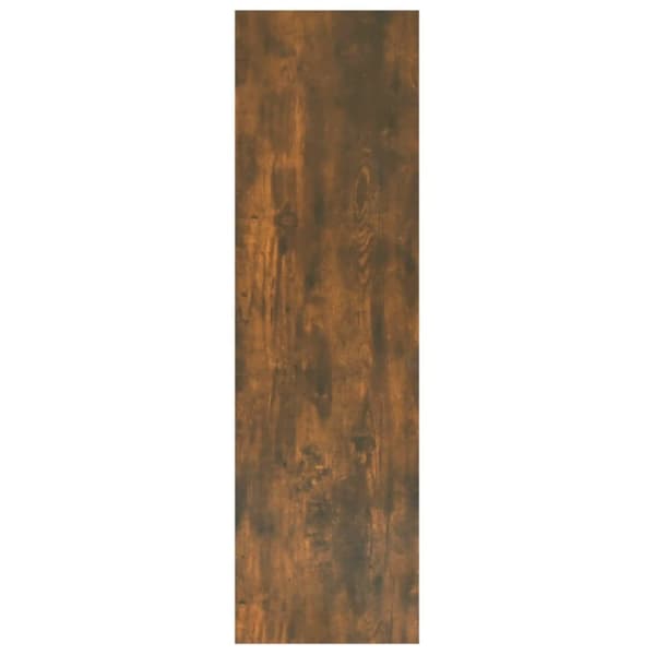 vidaXL Bokhylle/romdeler røkt eik 100x30x103 cm