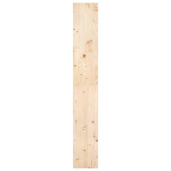 vidaXL Bokhylle/romdeler 80x30x199,5 cm heltre furu