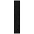 Miniatyrbilde 6 av 11: vidaXL Bokhylle/romdeler svart 80x30x167,4 cm heltre furu