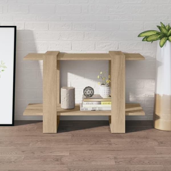 vidaXL bogreol/rumdeler 80x30x51 cm sonoma-eg