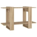 Miniatyrbillede 9 af 10: vidaXL bogreol/rumdeler 80x30x51 cm sonoma-eg
