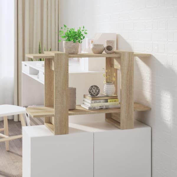 vidaXL bogreol/rumdeler 80x30x51 cm sonoma-eg