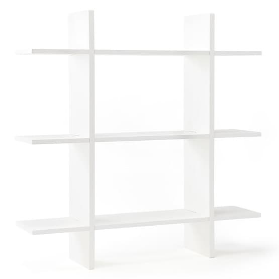 Kids Concept - Vägghylla 3 Plan Vit