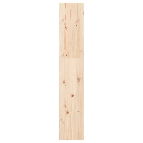 vidaXL bogreol/rumdeler 60x30x167,5 massivt fyrretræ