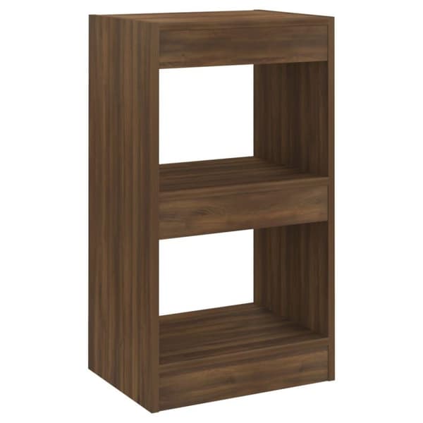 vidaXL bogreol/rumdeler 40x30x72 cm brun egetræ