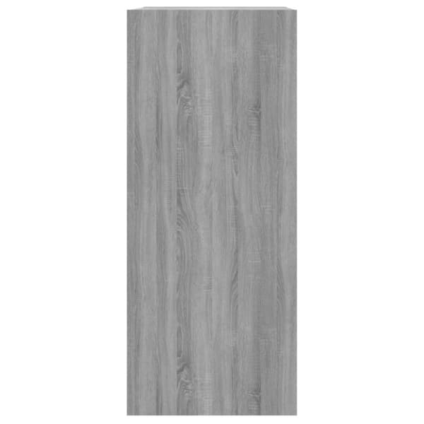 vidaXL bogreol/rumdeler 40x30x72 cm grå sonoma-eg