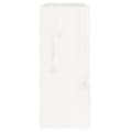 Miniatyrbillede 6 af 11: vidaXL bogreol/rumdeler 60x30x71,5 cm massivt fyrretræ hvid