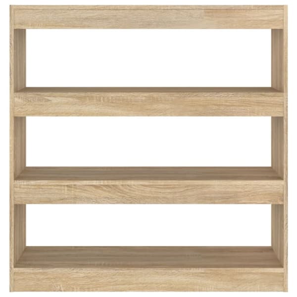 vidaXL bogreol/rumdeler 100x30x103 cm sonoma-eg