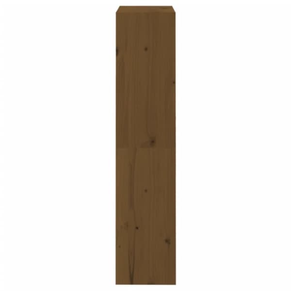 vidaXL bogreol/rumdeler 60x30x135,5 cm fyrretræ gylden brun