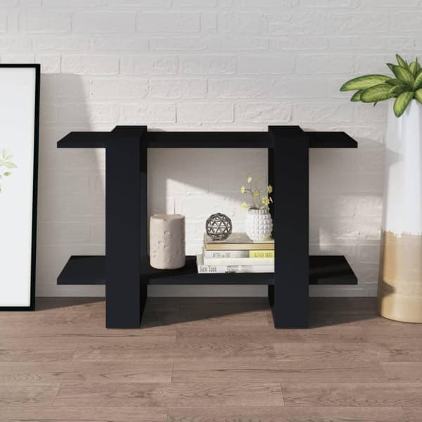vidaXL bogreol/rumdeler 80x30x51 cm sort