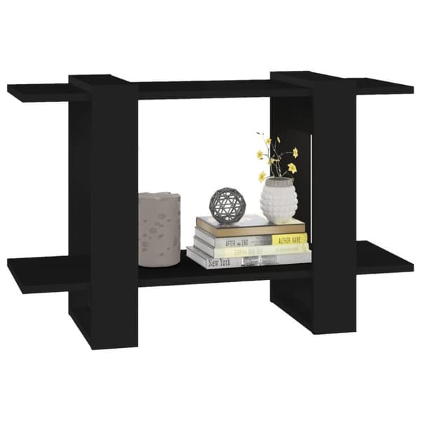 vidaXL bogreol/rumdeler 80x30x51 cm sort