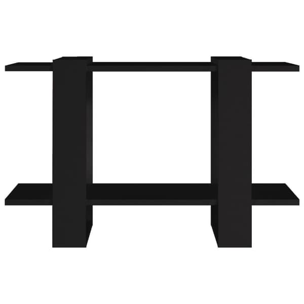 vidaXL bogreol/rumdeler 80x30x51 cm sort