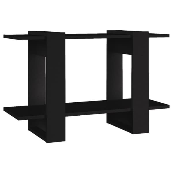 vidaXL bogreol/rumdeler 80x30x51 cm sort