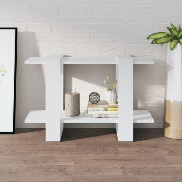 vidaXL bogreol/rumdeler 80x30x51 cm hvid