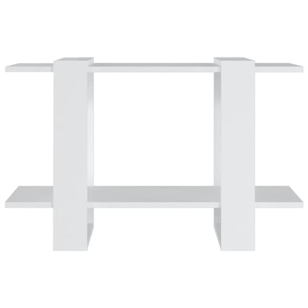 vidaXL bogreol/rumdeler 80x30x51 cm hvid