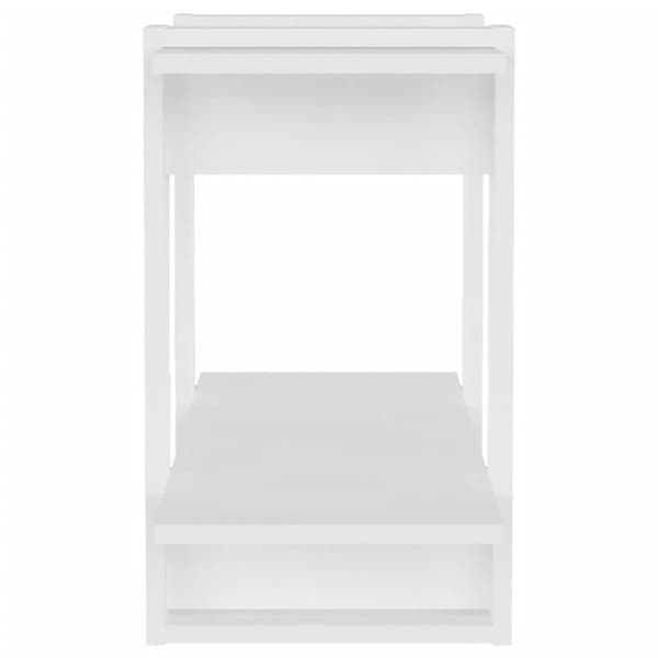 vidaXL bogreol/rumdeler 80x30x51 cm hvid