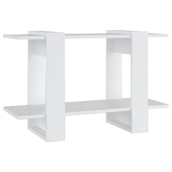 vidaXL bogreol/rumdeler 80x30x51 cm hvid