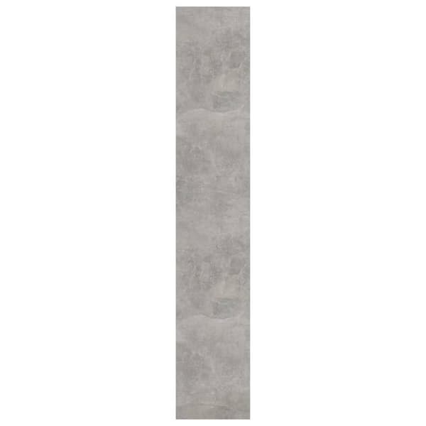 vidaXL Bokhylla/ Rumsavdelare betonggrå 80x30x166 cm spånskiva