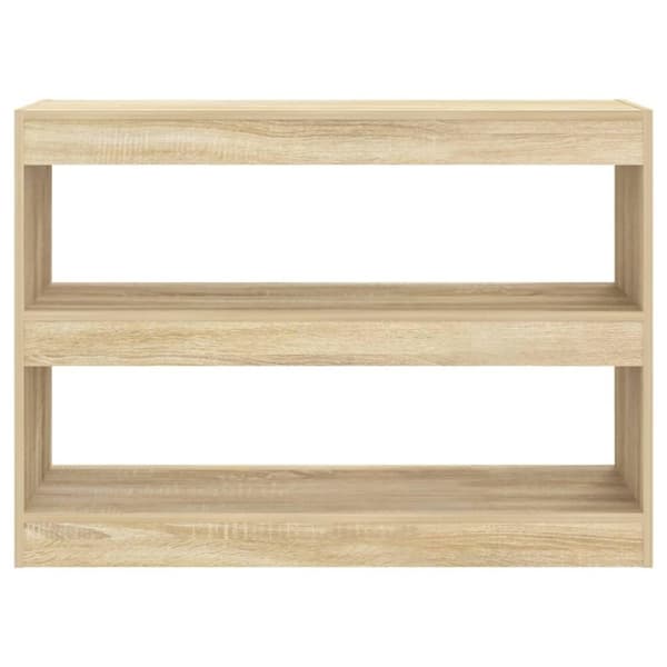 vidaXL bogreol/rumdeler 100x30x72 cm sonoma-eg