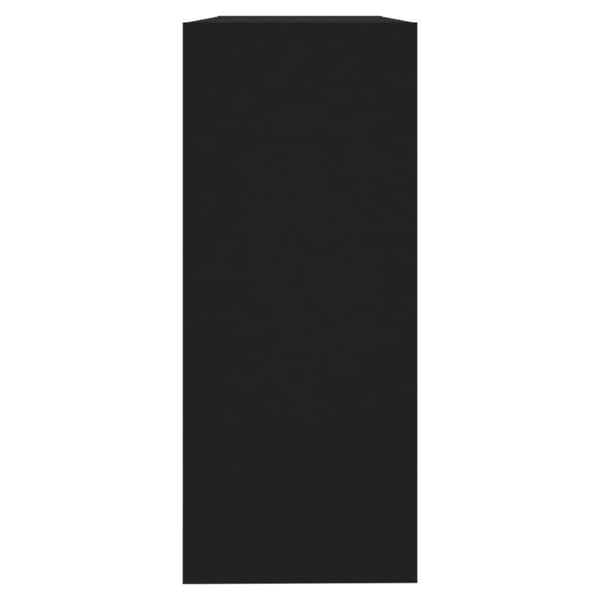 vidaXL Bokhylle/romdeler svart 100x30x72 cm