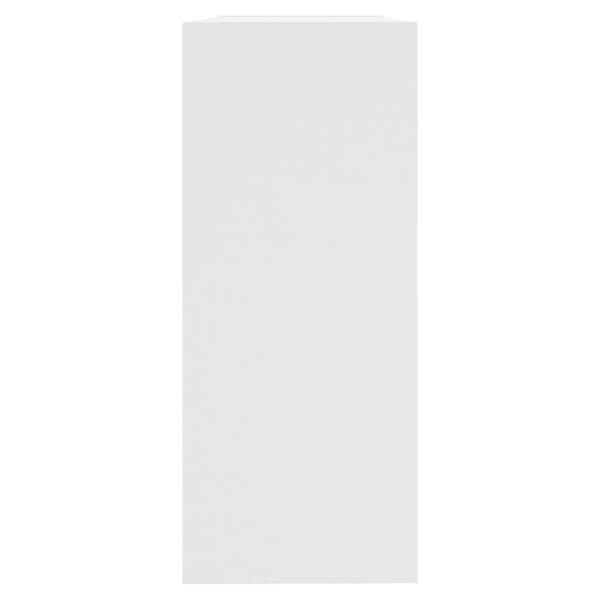 vidaXL bogreol/rumdeler 100x30x72 cm hvid