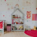 Miniatyrbild 2 av 11: Montessori Öppen Leksakshylla för Barn – Bokhylla & Förvaringshylla i Barnrummet