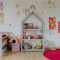 Miniatyrbild 2 av 11: Montessori Öppen Leksakshylla för Barn – Bokhylla & Förvaringshylla i Barnrummet