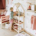 Miniatyrbild 1 av 11: Montessori Öppen Leksakshylla för Barn – Bokhylla & Förvaringshylla i Barnrummet