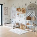 Miniatyrbild 4 av 11: Montessori Öppen Leksakshylla för Barn – Bokhylla & Förvaringshylla i Barnrummet