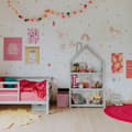 Miniatyrbild 7 av 11: Montessori Öppen Leksakshylla för Barn – Bokhylla & Förvaringshylla i Barnrummet