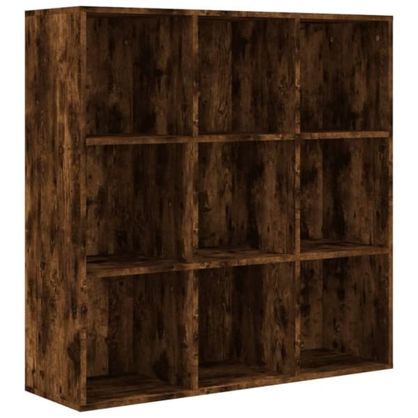 vidaXL bogreol 98x29x97,5 cm røget egetræsfarve