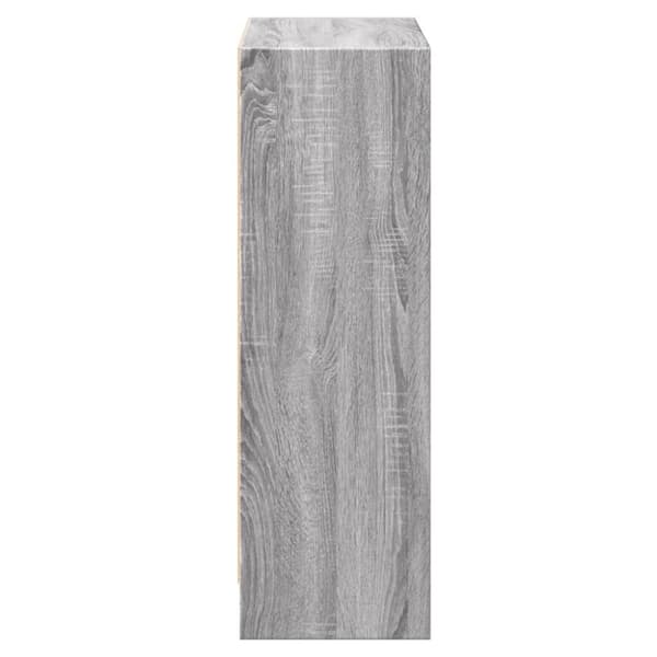vidaXL bogreol 60x24x76 cm konstrueret træ grå sonoma-eg