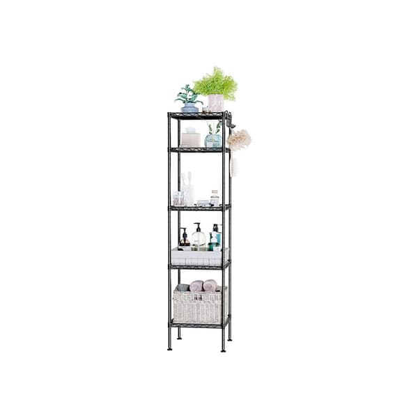 Badrumsställ - Metal Standing Rack - Robust - 30 x 30 x 123,5 cm