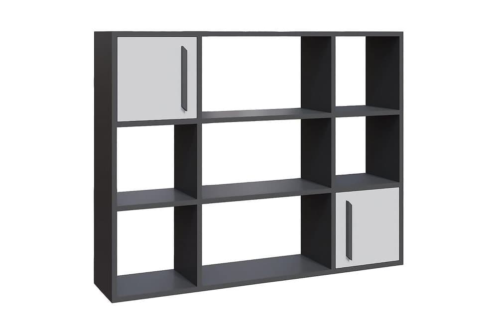 UKHAND Bokhylla 120x93,6 cm Antracit