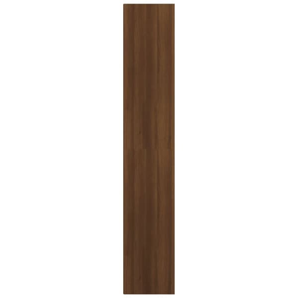 vidaXL Bokhylla brun ek 36x30x171 cm konstruerat trä
