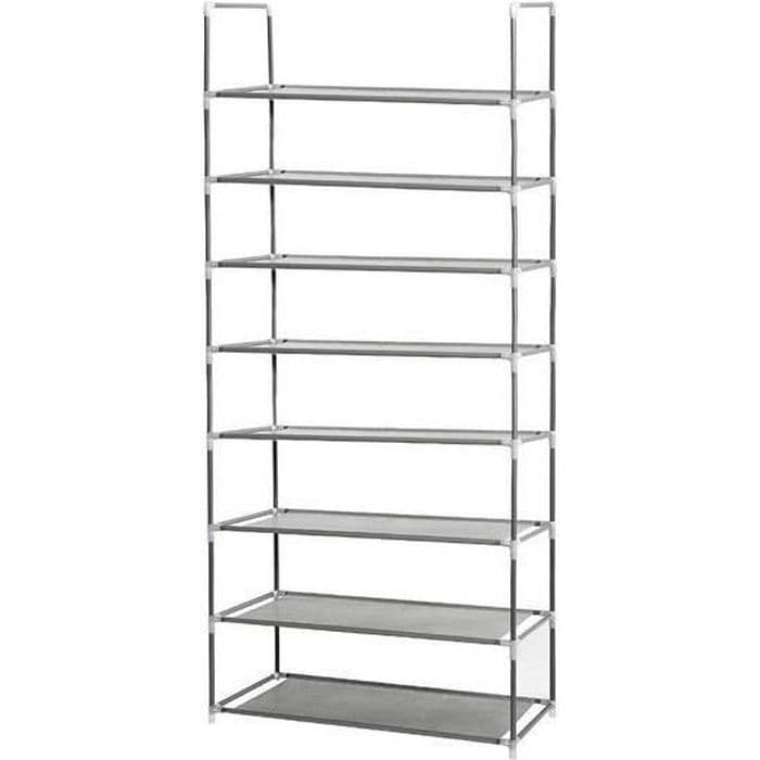 Confortime Hylla 8 hyllor (136 X 56,5 x 26,5 cm)