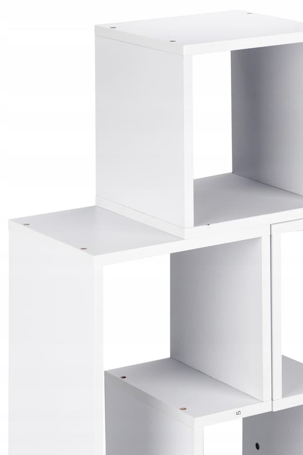 Modulskåp - Hyllskåp - vit - 63x25x80 cm - Bokhylla
