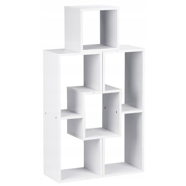 Modulskåp - Hyllskåp - vit - 63x25x80 cm - Bokhylla