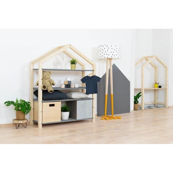 Benlemi - Hushylla - Polly - Natural/Grey