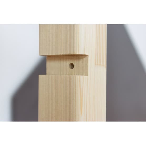 Benlemi - Hushylla - Polly - Natur/Hvid