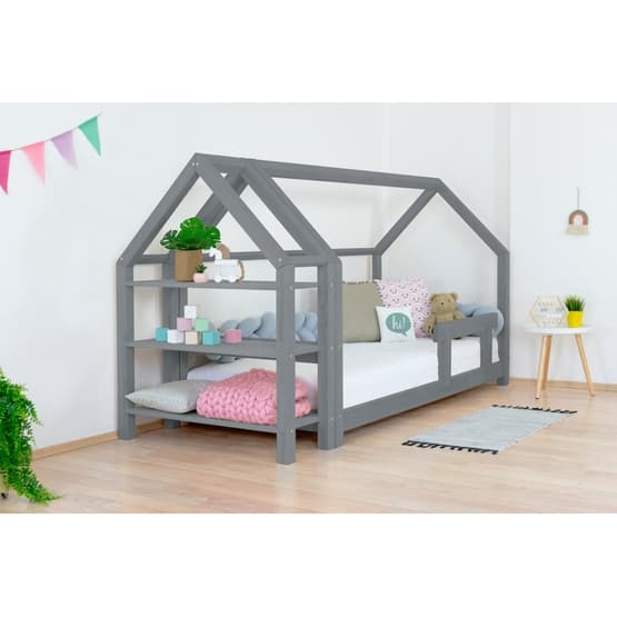 Benlemi - Hylla - Till Sängen Tery - 70 Cm - Grey