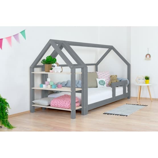 Benlemi - Hylla - Till Sängen Tery - 90 Cm - Grey/Natural