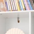 Miniatyrbild 6 av 9: SoBuy Barnhylla, Förvaringsskåp, Leksaksförvaring, Barnbokhylla, KMB55-W