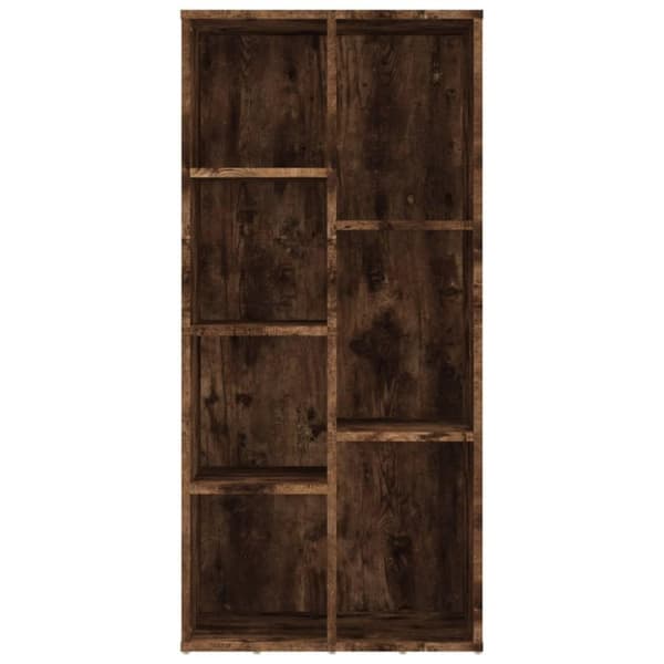vidaXL bogreol 50x25x106 cm røget egetræsfarve