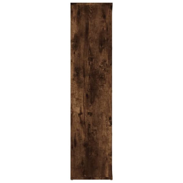 vidaXL bogreol 50x25x106 cm røget egetræsfarve