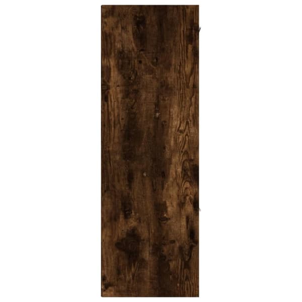 vidaXL opbevaringsskab 60x29,5x90 cm røget egetræsfarve