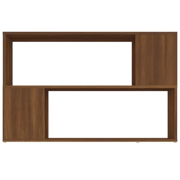 vidaXL bogreol 100x24x63 cm konstrueret træ brun egetræsfarve