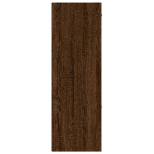 vidaXL Oppbevaringsskap brun eik 60x29,5x90 cm