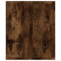Miniatyrbilde 9 av 11: vidaXL Bokhylle/TV-benk røkt eik 36x30x143 cm konstruert tre