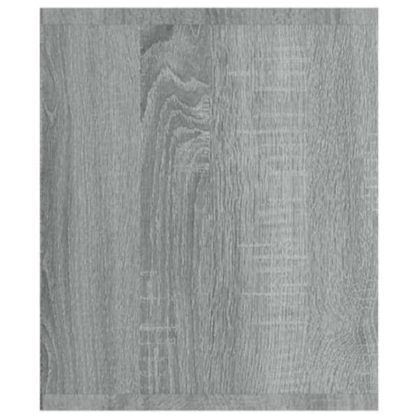 vidaXL Bokhylla/tv-bänk Grå sonoma 36x30x143 cm konstruerat trä